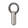thumbnail image 6 of 2PCS Waterproof Stainless Steel Pill Box Bottle Cache Container Keychain Health Care, 6 of 6