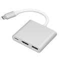 thumbnail image 1 of Convertisseur Type C, Adaptateur Interface Multimédia Type C vers Haute Définition Léger Portable pour Projecteur pour Tablette pour Bureau, 1 of 8