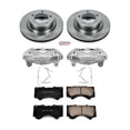 thumbnail image 2 of PowerStop Front Stock Replacement Brake Pad and Rotor Kit with Calipers Fits: TOYOTA Select Models KCOE2952A, 2 of 7