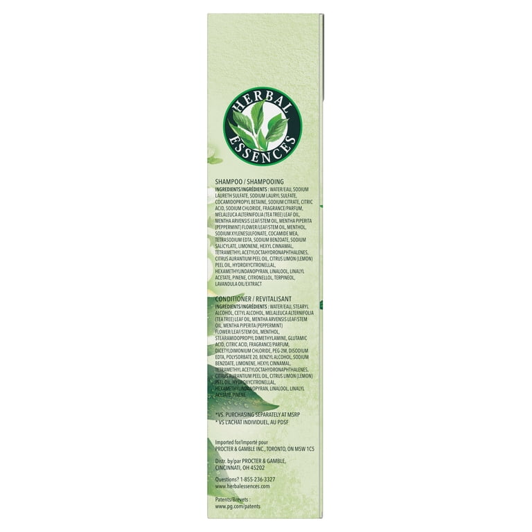 Herbal Essences Clarify and Purify Shampoo and Conditioner Dual Pack, 13.5  oz each