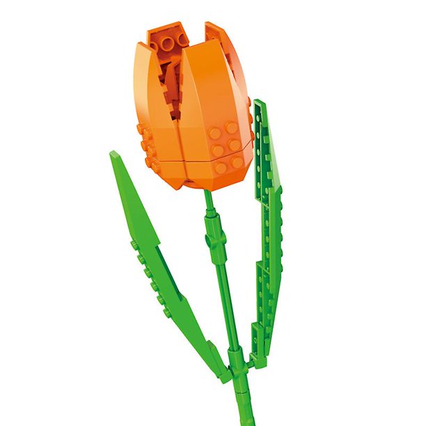 Regalo de Pascua, ramo de bloques de flores, día de la madre, día de San Valentín, aniversario, regalo de bricolaje de Acción de Gracias, educación de partículas peque?as XianweiShao 1327533263924
