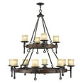 thumbnail image 4 of Livex Lighting Cape May Chandelier in Olde Bronze, 4 of 5
