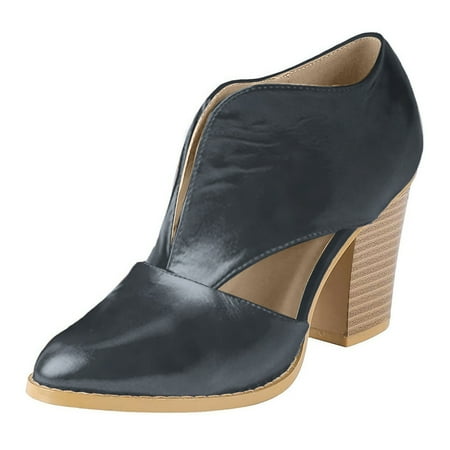 

Cowgirl Boots Cowboy Boots for Women Women’s Ankle Boots Stacked Heel Cut Out Pointed Toe Leather Booties Ladies Fahion Dress Tall Boots