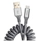 thumbnail image 1 of Cable de carga Ventev Chargesync Helix 14 USB-A a USB-C gris, 1 of 9