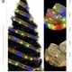 thumbnail image 4 of FloreceBien Luces de Cinta de Navidad, Luces de Cinta de Plata de árbol Lazos de Cinta de Alambre de Cobre Luces de Cuerdas de Hadas, 4 of 5