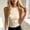 Beige, variant on Womens Sleeveless Mock Turtleneck Stretch Tank Tops Slim Trendy Casual Basic Layering Shirts