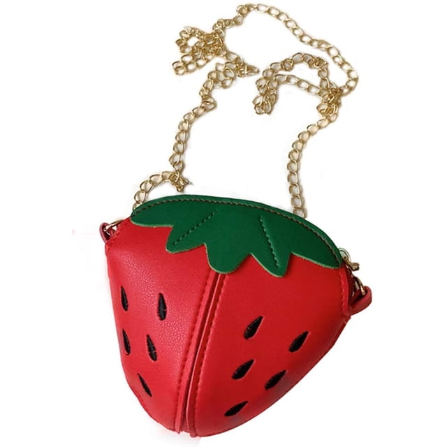 Bolso de hombro para niños, minibolso cruzado, bolso pequeño de moda para niña, bolso cruzado, bandolera para niños pequeños, bebés, niñas, rojo WD.WDQZL Hogar