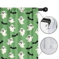 thumbnail image 4 of Blackout Kids Curtains,Green Ghost Bat Pattern Childrens Insulated Curtains Set Of 2,Bedroom Essentials,Toddler Room Decor 42"x84", 4 of 5