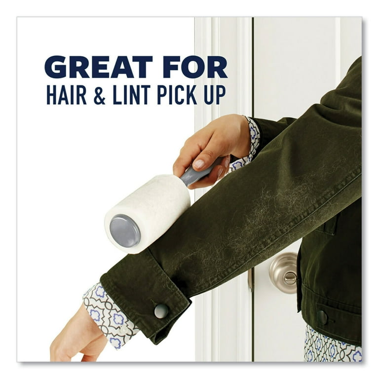 Lint Roller, Heavy-Duty Handle, 70 Sheets/Roller, 2/Pack Lint Roller, Heavy-Duty Handle, 70 Sheets/Roller, 2/Pack