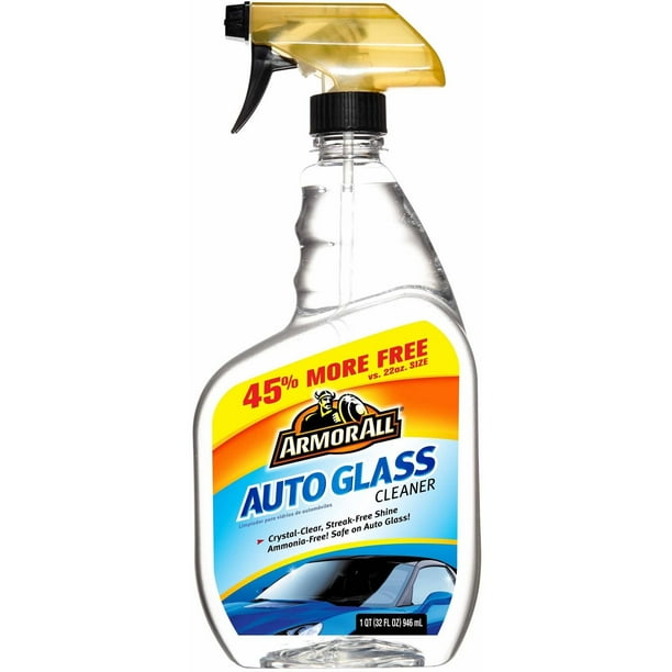 Armor All Glass Cleaner, 32 Fluid Ounces, Auto Glass Cleaner Walmart
