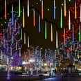 thumbnail image 4 of Meteor rain Lights, Rain Lights, Meteor Light 30cm 8 Tube 288LED Solar rain Lights with for Christmas Parties Wedding Christmas Tree, 4 of 9