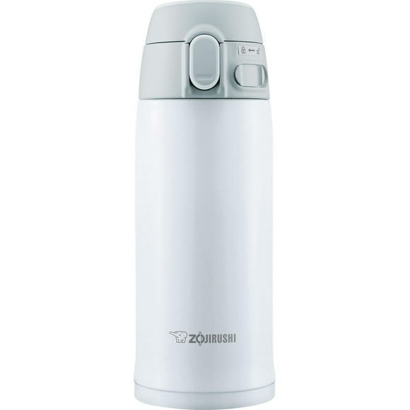 Zojirushi Vacuum Insulated Bottle SM-TA36(WA), White, 0.36L