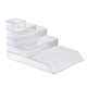 thumbnail image 5 of Caja de almacenamiento de cosméticos con patrón de ondas, cesta de almacenamiento transparente para escritorio, caja de acabado, estante de almacenamiento apilable para dormitorio, 5 of 5