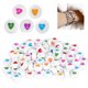 thumbnail image 4 of Colgante de pulsera corazones de colores ANGGREK 100 piezas cuentas acrílicas, 4 of 8