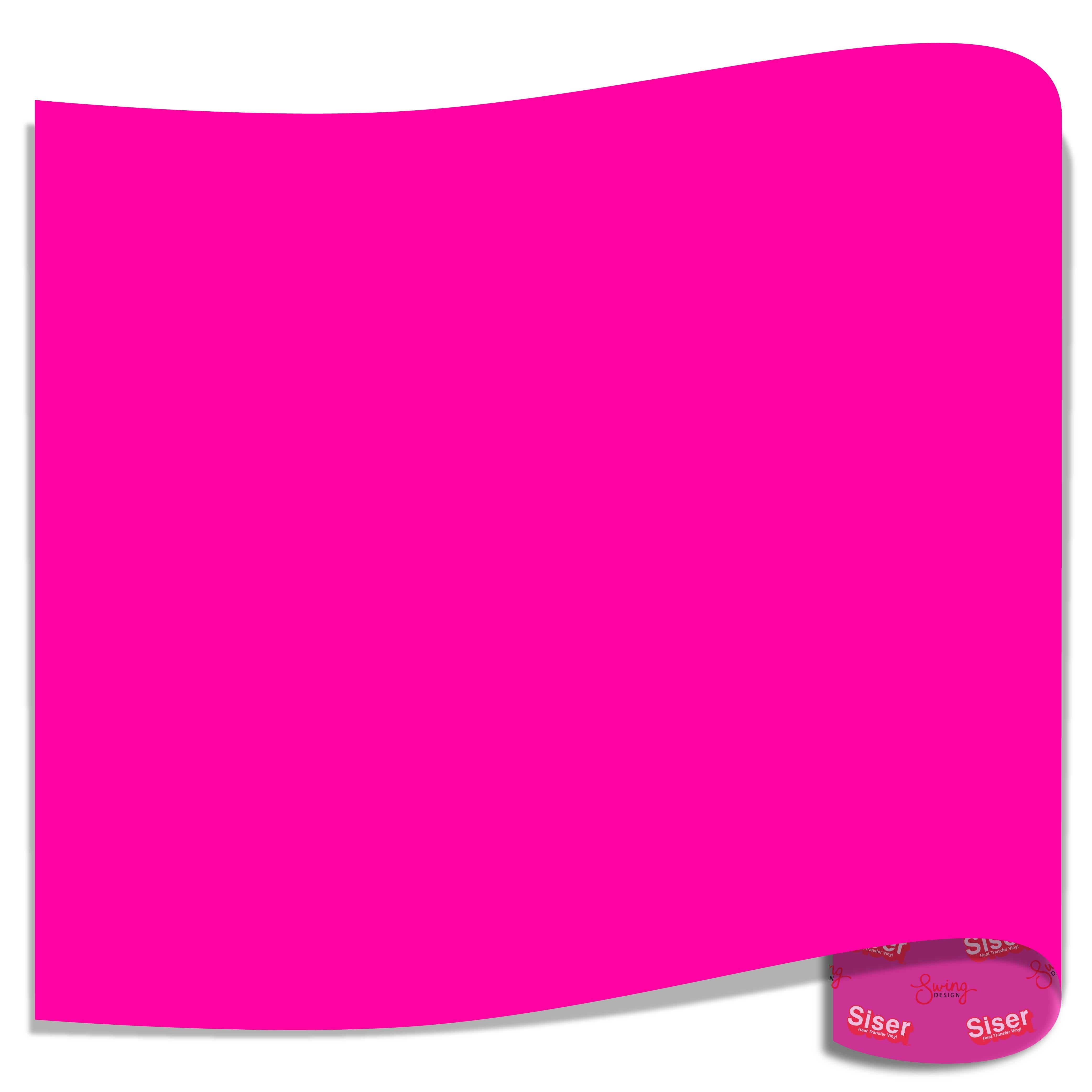 Pink Heat Transfer Vinyl, Stahls’ CAD-CUT® UltraWeed - 1 Yard Pink HTV