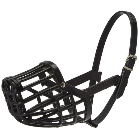 UPC: 0024764999240 | OmniPet Leather Brothers Italian Basket Dog Muzzle Black Size 9