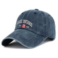 thumbnail image 2 of Unisex Retro Lake Ontario Baseball Cap - Vintage Graphic Trucker Hat with Classic Fit Design, 2 of 6