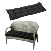 Ruidigrace Cushion Outdoor Bench Cushion Cotton Garden Furniture Loveseat Cushion Patio Wicker Seat Cushions For Lounger Garden