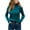 Blue A, variant on Umfun Pullover Sweaters for Women Solid Turtleneck Long Sleeve Chunky Knit Jumper Tops Loose Casual Ribbed Long Sleeve Jumper Tops Purple XL