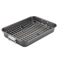 thumbnail image 1 of Farberware Bakeware Nonstick Roaster with Flat Ra, 1 of 9