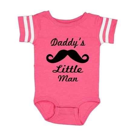 

Inktastic Daddy s Little Man Gift Baby Boy Bodysuit