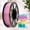 Rainbow Colors, variant on Brakzilon Rainbow PETG Filament 1.75mm Multicolor 3D Printer Filament Color Change Gradient FDM Filament 1kg Spool for DIY Printing