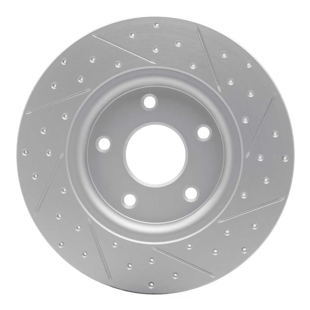 Dynamic Friction Company 830-40113L DFC Geoperformance Rotor - Drilled and Slotted