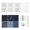 thumbnail image 2 of Elodie Embroidery Kit for Beginners DIY Tools for Quilting Handmade Projects Shirts Set B, 2 of 8