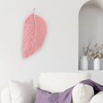 thumbnail image 4 of Tapiz de pared grande de macramé, tela de hecha a mano bohemia, decoración de arte bohemio para apartamento, porche, regalo, sala de estar, do Rosa Sunnimix Tapiz para colgar en la pared, 4 of 8