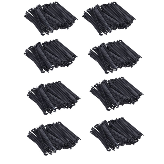 400Pcs en Forma de C Jardín 4 / 7Mm Soporte de Tubería de Riego por Varilla Fija del Soporte Riego por Accesorios de Riego