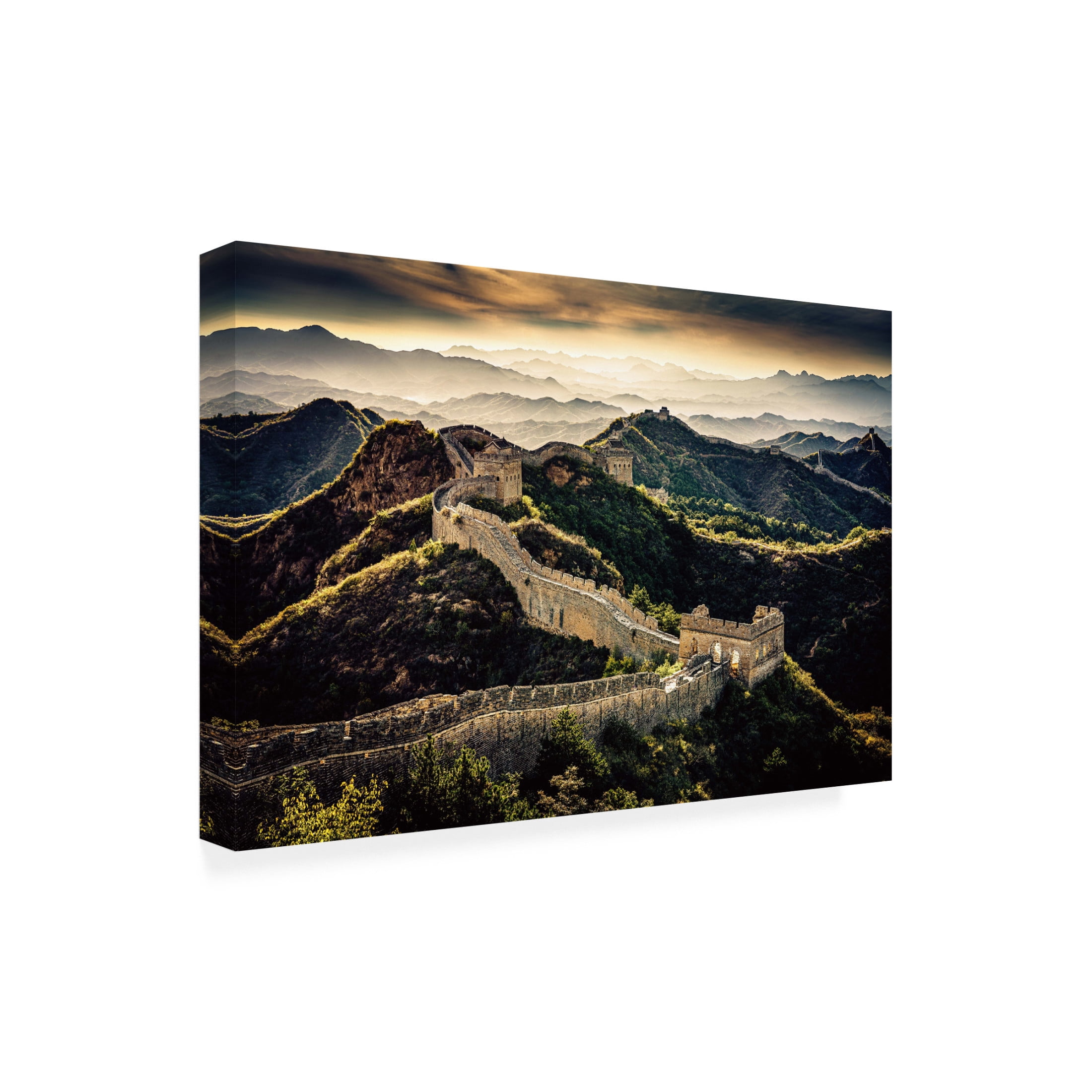 Trademark Fine Art Dieter Reichelt Chinese Wall Canvas Wall Art