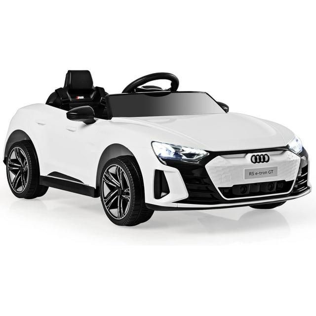 OLAKIDS Kids Ride on Car, Licensed 12V Electric Vehicle with Remote Control, Battery Powered Toddlers Toy with Spring Suspension, Headlights, Music, MP3, USB, TF