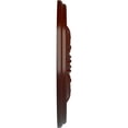thumbnail image 4 of Ekena Millwork 11 3/4"OD x 1 1/4"P Wakefield Ceiling Medallion (Fits Canopies up to 3 5/8"), Hand-Painted Brushed Mahogany, 4 of 7