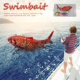 thumbnail image 1 of Pesca Señuelo de pesca robótico Wobbler eléctrico 4 segmentos Auto Swimbait USB (BL-2044), 1 of 3