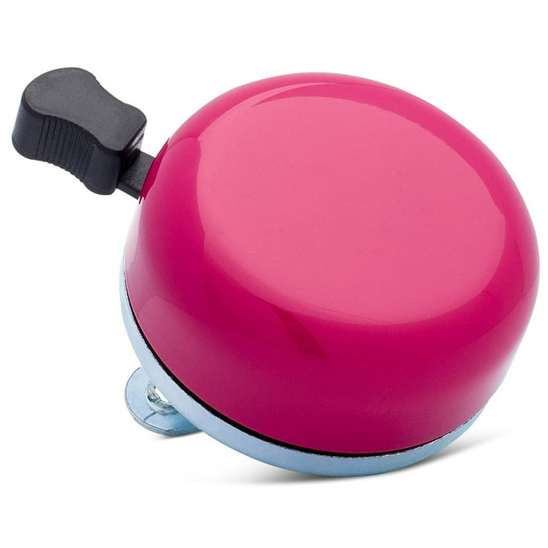 Kickstand Bicycle Bell for Handlebars Adults Kids Bike Accessories Berry