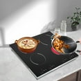 thumbnail image 2 of Loyalheartdy Built-in Cooktop 3000W 4 Burners Electric Stove Top Sensor Touch Control 110V Home Electric Ceramic Cooktop with Kid Safety Lock, 9 Heating Level 80-650°C, 2 of 12