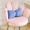 thumbnail image 3 of Pillow for 11x16in Petal Style Throw Pillow with Removable Adjustable Bow Vanity Chair Back Cushion Cute Headboard Pillow Car Backrest Accessory for Home, 3 of 3