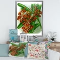 thumbnail image 3 of Designart 'Flowers Retro II' Farmhouse Framed Art Print, 3 of 4
