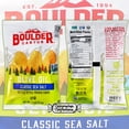 thumbnail image 3 of Boulder Canyon Kettle Chips Olive Oil Sea Salt Bulk Pack - 32 Individually Sealed Single Serve Bags of Classic Sea Salt Flavored Kettle Chips Made With Olive Oil in Cornershop Confections Pack, 3 of 3