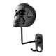 thumbnail image 3 of Soporte para casco con forma de calavera, soporte para casco, estante de exhibición de pared, abrigos multifuncionales Negro, 3 of 9