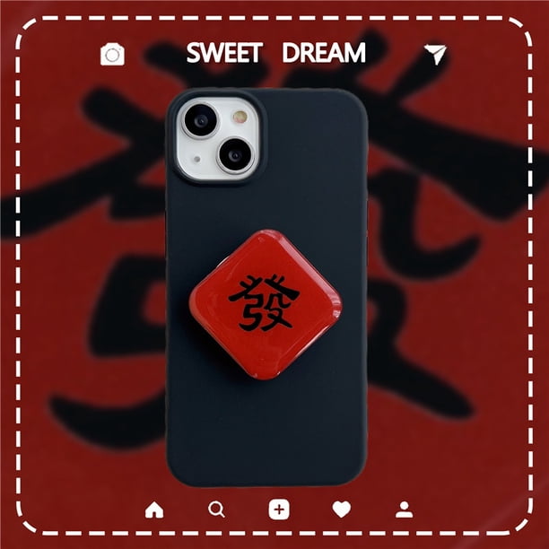 iPhone 11 12 13 14 Plus PRO MAX iPhone14 iPhone14Pro Nuevo Chino Con Funda Blanda Popsocket