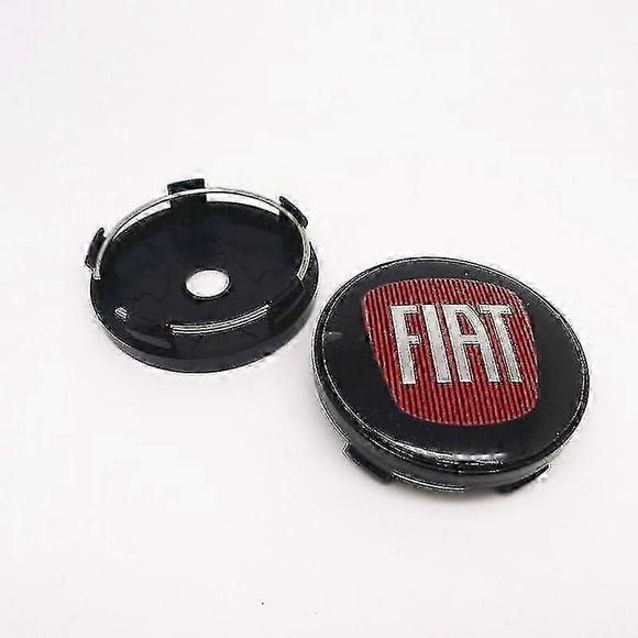 4pcs 60mm For Fiat 500 Wheel Center Hub Caps Rims Dust-proof Cover Hubcaps Emblem For Punto Stilo Bravo Ducato Freemont 124 600 Boris