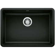 Blanco 442542 Precis 25" Undermount Single Basin Silgranit Kitchen Sink - Black