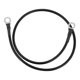 thumbnail image 1 of 1 Pc Cable Inversor de Batería 10 AWG Gauge 2.5FT 5/16" Lug Cable de Batería Universal para Automóvil Vehículo Barco RV Solar Cobre Estañado Negro, 1 of 7