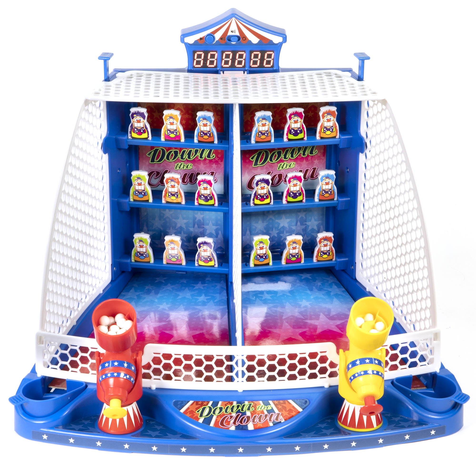 Retro Arcade Electronic: Down The Clown Tabletop Game, 2 Players
