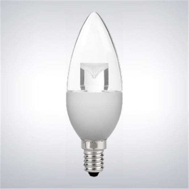 5 watt LED Candelabra Base Light Bulb, White
