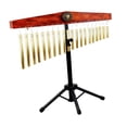 thumbnail image 3 of Campana de viento de barra, ayuda didáctica, soporte ajustable, instrumento de percusión educativo de una fila para profesionales y niños., 3 of 7