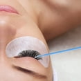 thumbnail image 4 of Xiao Hua 1000 pinceles desechables para hisopos de algodón, con microaplicador flexible, adecuados para extensiones de pestañas, cuidado bucal y limpieza - punta fina - azul, 4 of 5