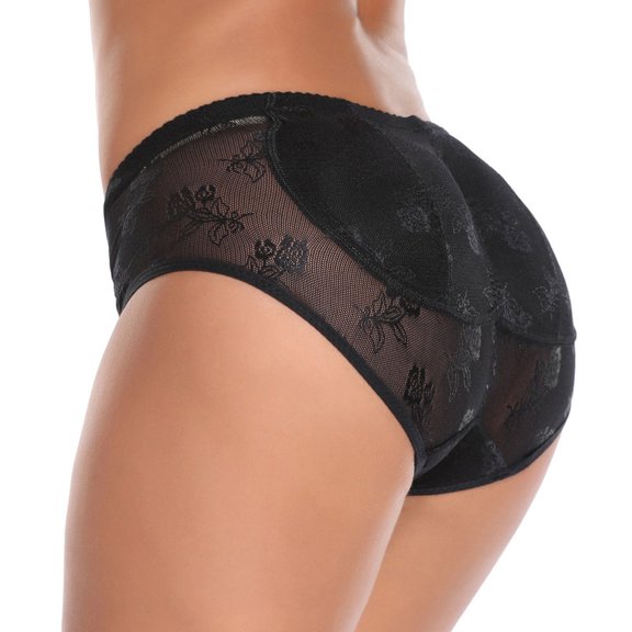 Butt Lifter Padded Panty - Hip Enhancing Body Shaper For Women - Seamless Rear Hip Enhancer Sexy Shaper Underwear, Kiwi-Rata