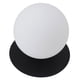 thumbnail image 5 of Lámpara De Techo, 85-265 V, 15 Cm De Diámetro, Lámpara De Techo Duradera Con Forma De Globo, Apariencia Simple De Vidrio Y Hierro Para Dormitorios, 5 of 7